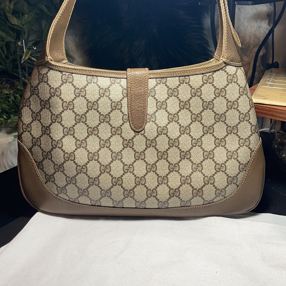 Gucci Jackie O bag purse shoulder bag logo GG - Picture 4 of 12